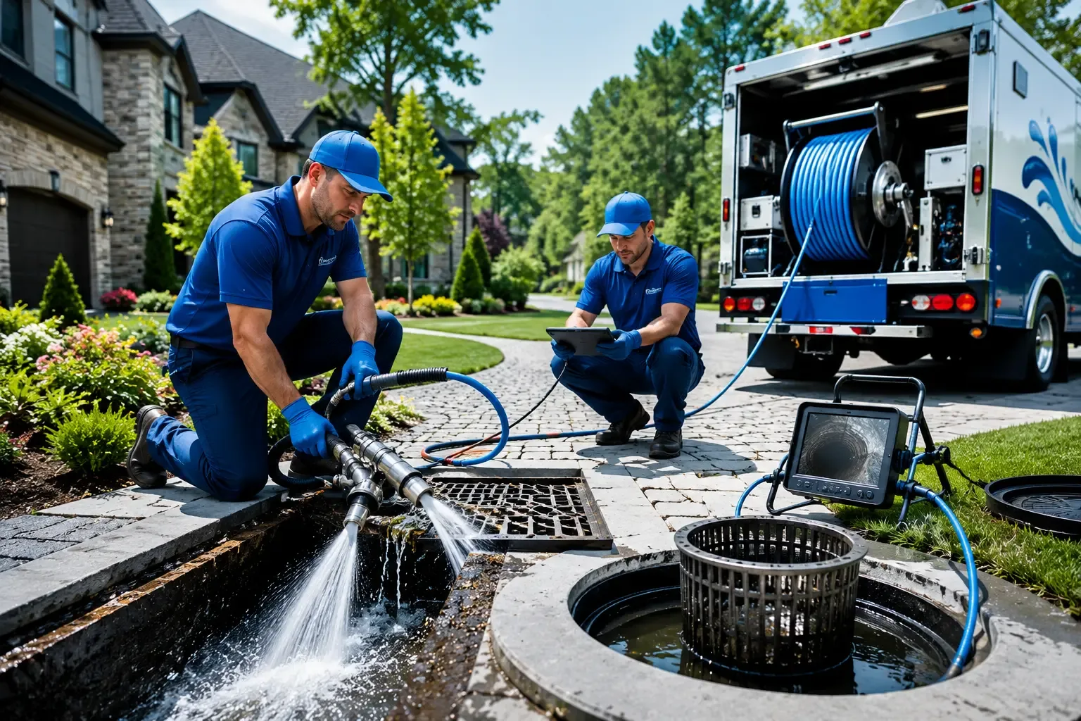 Local outdoor drain cleaning professionals in Leo, IN